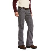 Ariat FR M5 Canvas Stackable Straight Leg Iron Gray Pant